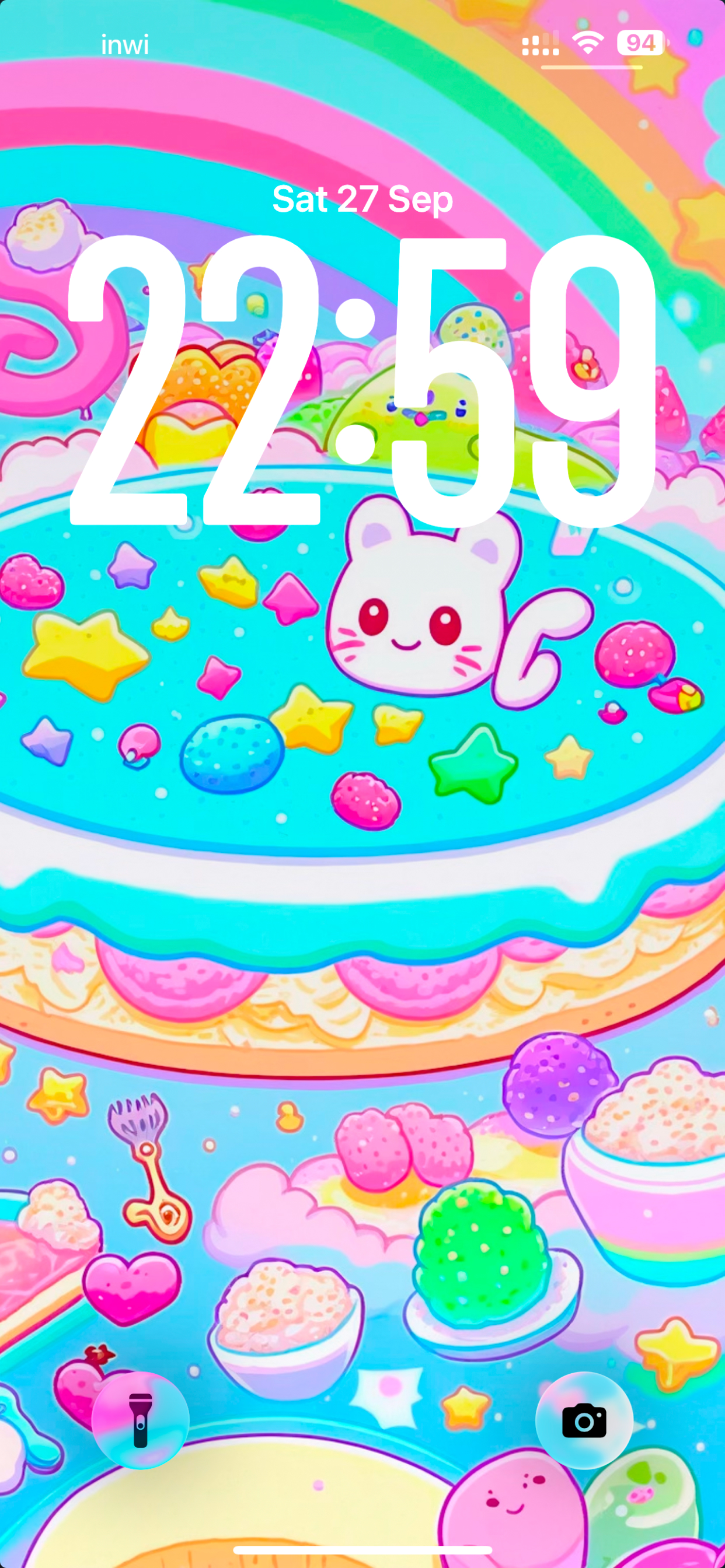 Glitter Kawaii Wallpaper Cute