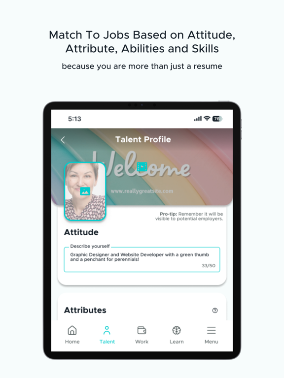 Career Assistant By pepelwerk iPad screenshot 3 - Business app