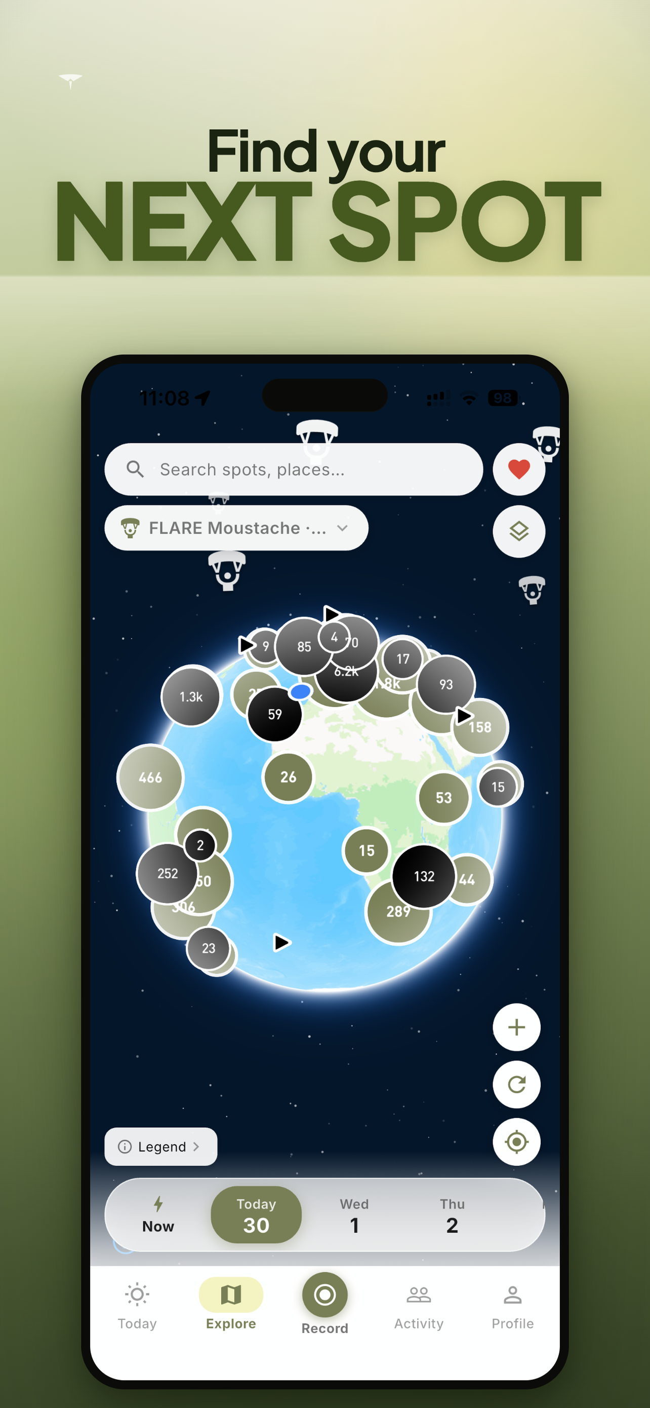 Paragliding Map: OutDare screenshot 3