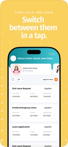 nexquare - School Life in Hand iPhone screenshot
