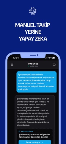 Pagense: Akıllı Takip Sistemi screenshot
