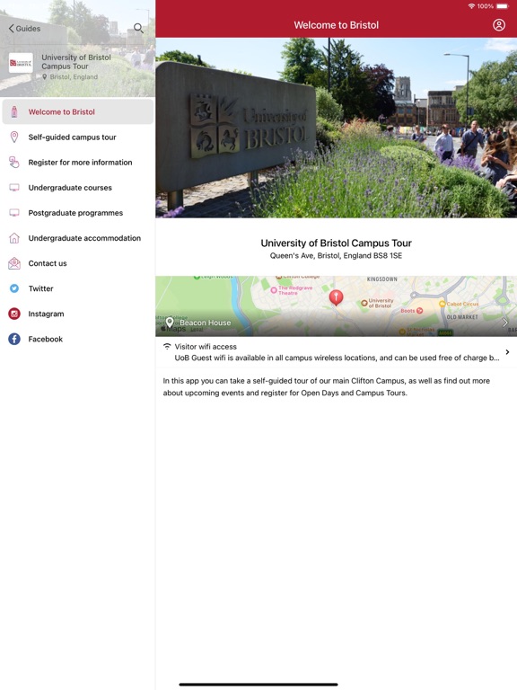 Screenshot #4 pour Visit University of Bristol