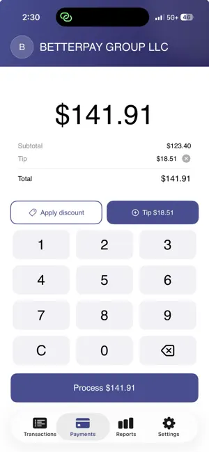 Betterpay: Get Paid Anywhere screenshot 1