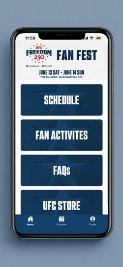 Скриншот UFC Freedom 250 на iPhone 1