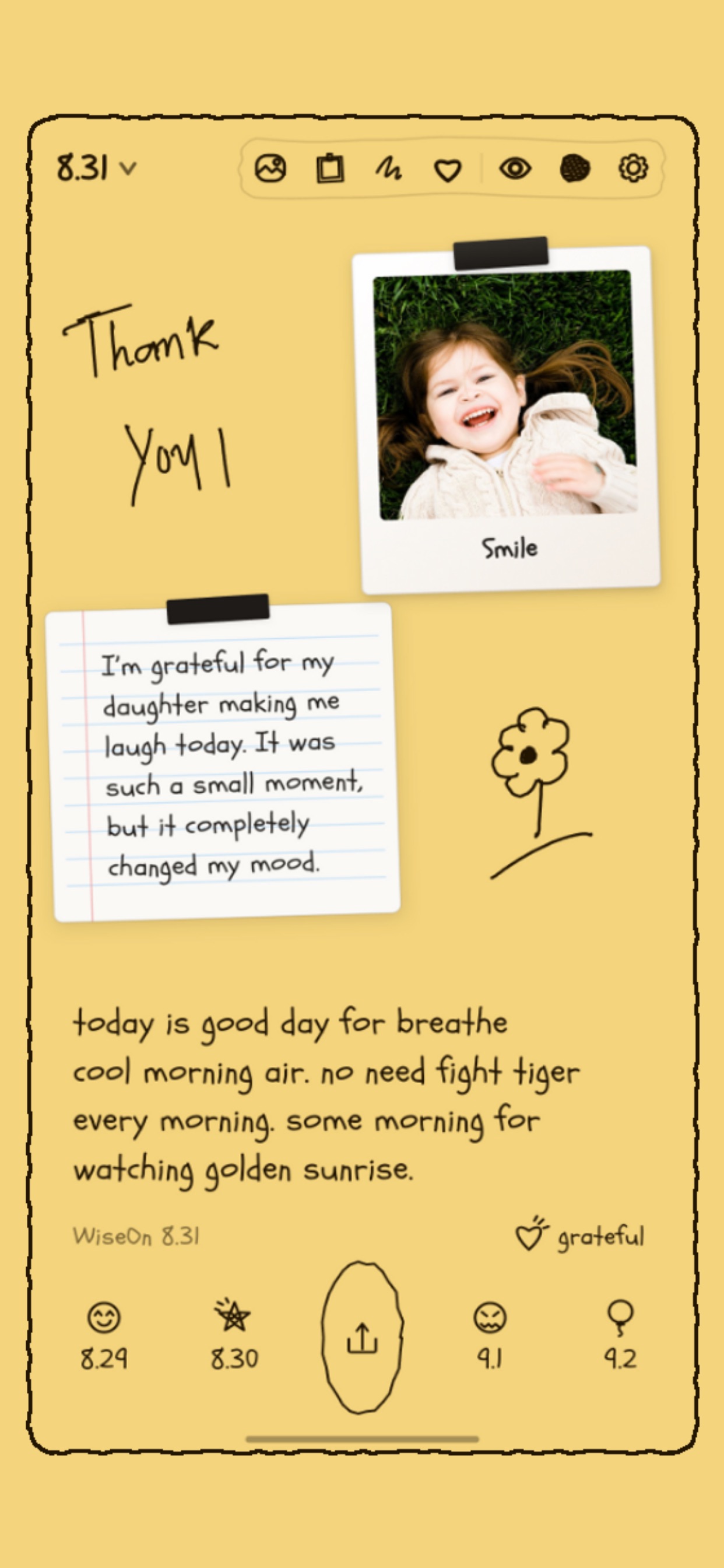 Screenshot 4 of Daily Wisdom & Journal: WiseOn