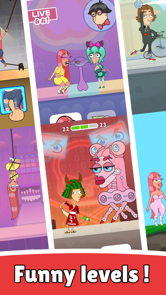 #5. Freaky Stan Brain Puzzles Game (iOS) By: HYPERCELL SIA