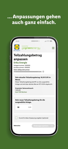 Lidl Energie screenshot