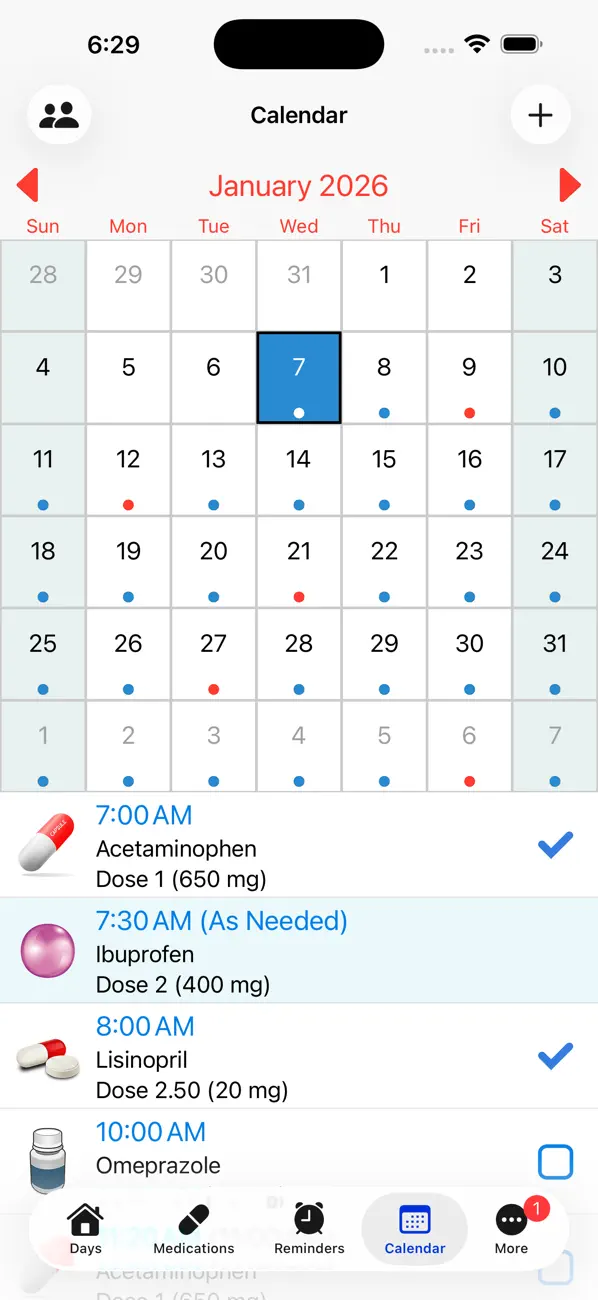 #3. Pill Reminder - All in One (iOS) Door: Sergio Licea