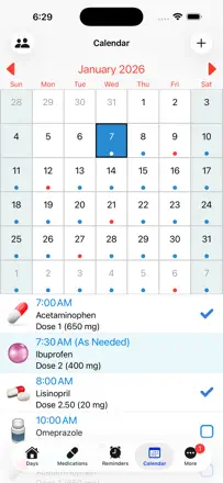 Pill Reminder : capture d’écran 3 sur 9