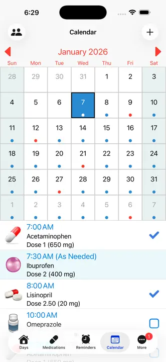 Pill Reminder: Screenshot 3 von 9
