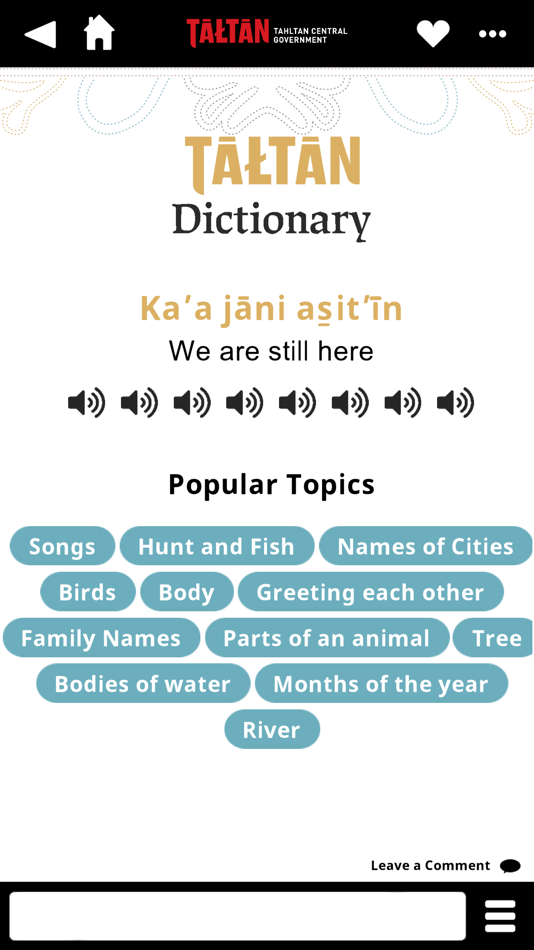 #4. Tāłtān Dictionary (iOS) 由: The Language Conservancy, Inc.