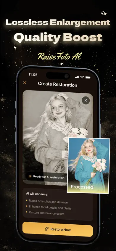 RaiseFoto AI: AI Photo repair screenshot 2