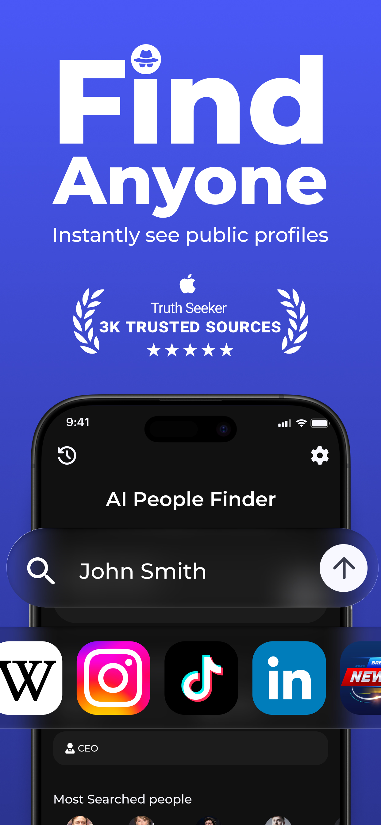 AI People Finder - Find Anyone