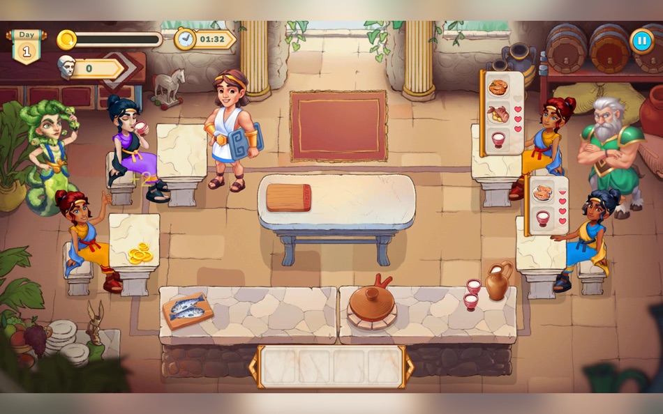 #1. Greek Kitchen Frenzy Dionysus (macOS) By: Duality Interactive