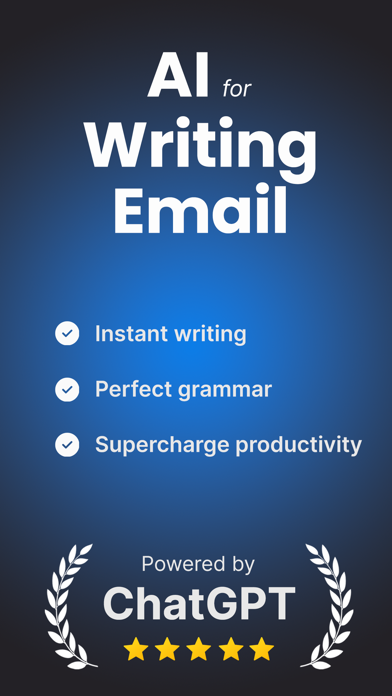 Boss AI Email Writer Screenshot