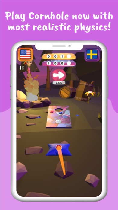 Cornhole 3D: Nations League Screenshot
