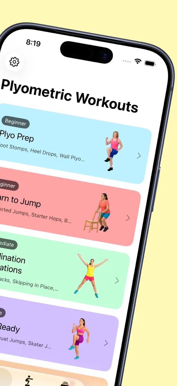 #2. Plyometric Training - Springy (iOS) Przez: Tiny Ideas Pty Ltd