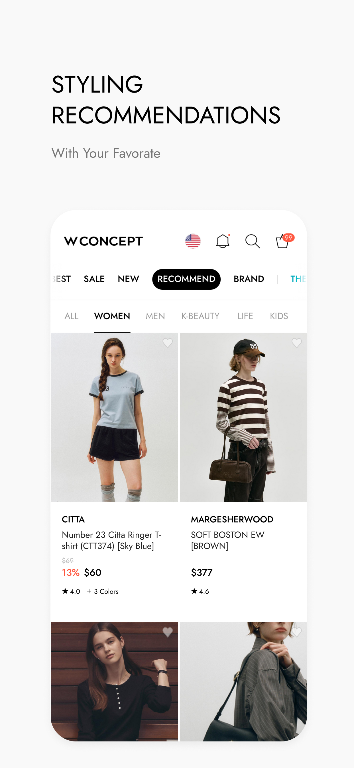 W Concept Global : K-Fashion screenshot 5