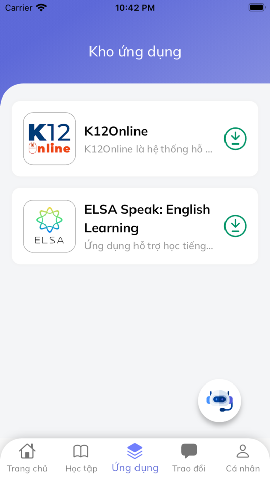 #5. Edu.One (iOS) 由: VIETTEL BUSINESS SOLUTIONS CORPORATION – BRANCH OF VIETTEL GROUP