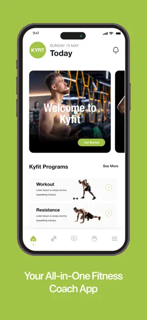 KyFit App screenshot 2