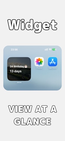 JIKAN : COUNTDOWN APP Screenshot 2 of 4