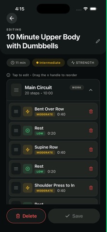 Routinely: AI Fitness screenshot