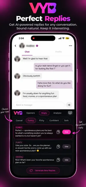 VYB - AI Dating Coach screenshot 2
