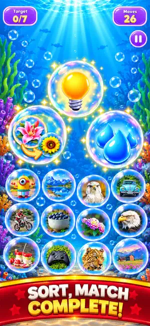 Bubble Puzzle: Pop & Jigsaw screenshot 2