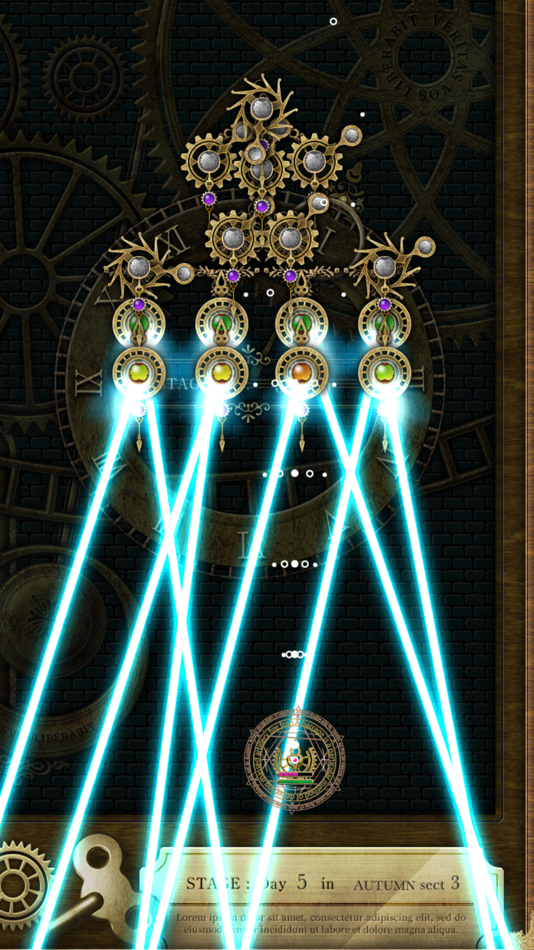 #3. clockworks bullet hell (iOS) 由: makoto yanagisawa