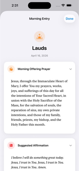 My Catholic Journal Screenshot 3 of 10