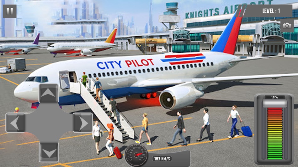 #1. Flight Simulator Game 2025 (iOS) 由: Rashid Nisar