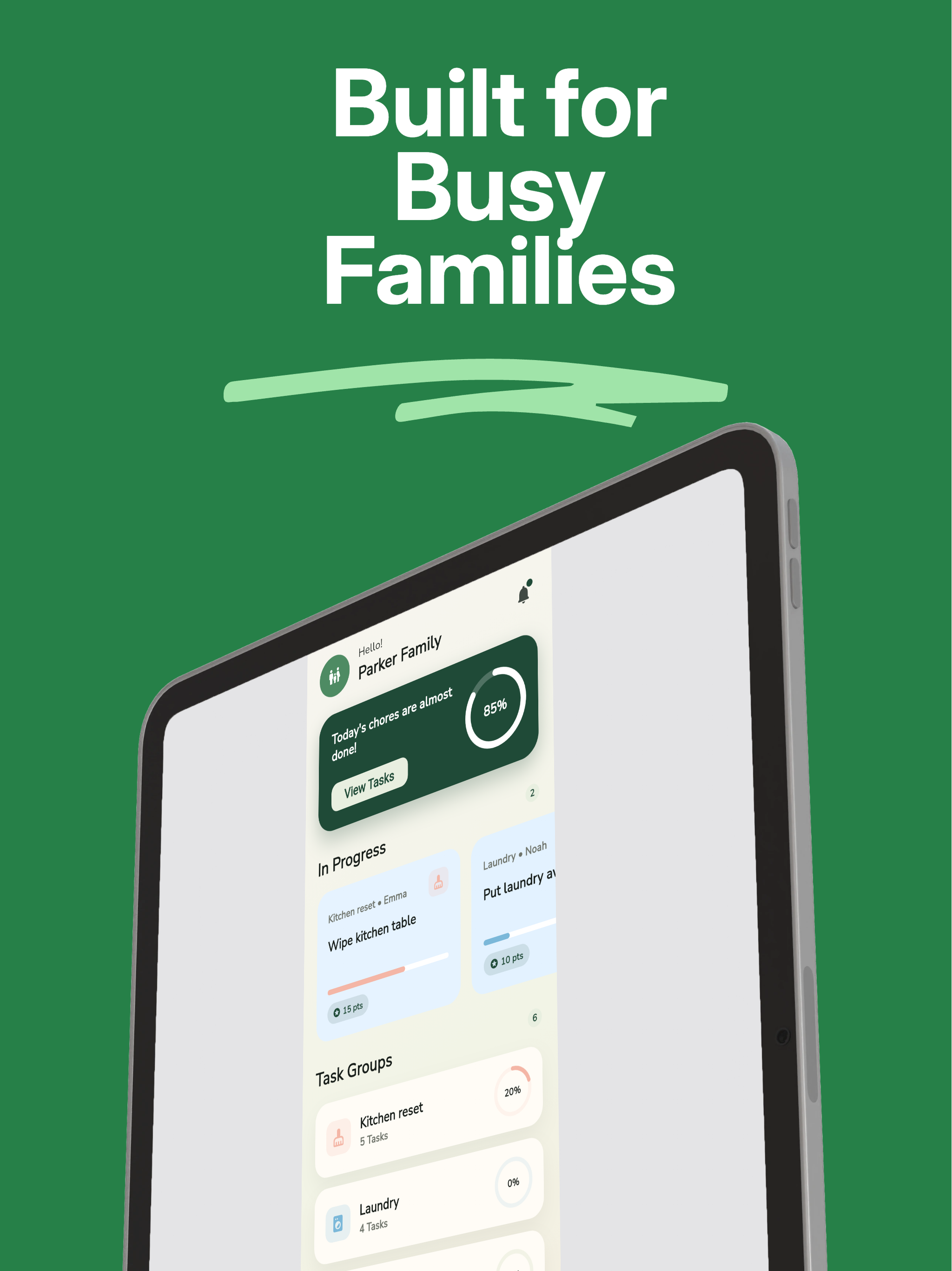 Home Rescue: Chore Tracker