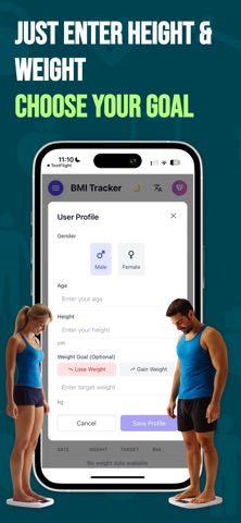 Fast BMI Calculator Pro screenshot