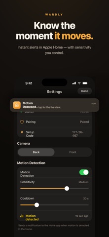 Wardly - Home Security Camera screenshot