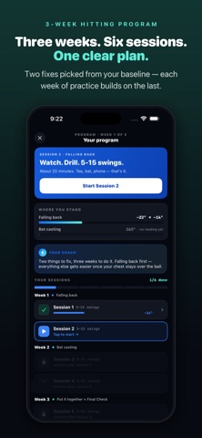 Angular Baseball: Swing Coach screenshot