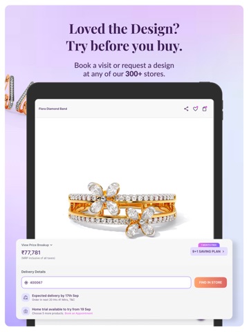 CaratLane - A TATA Product iPad screenshot 2