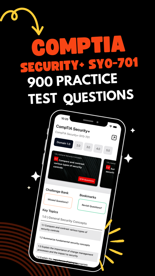 #1. CompTIA Security+ SY0-701 (iOS) 由: Phan Tan Viet