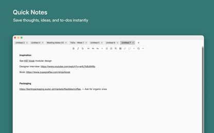 Bunch of Papers - Text Editor screenshot 2