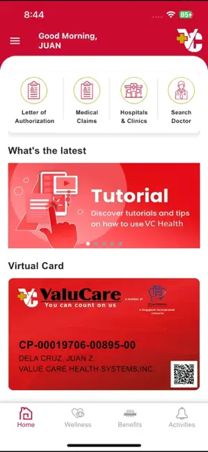 VC Health iPhone screenshot 3