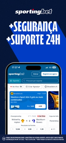 Sportingbet Apostas e Cassino iPhone screenshot 7