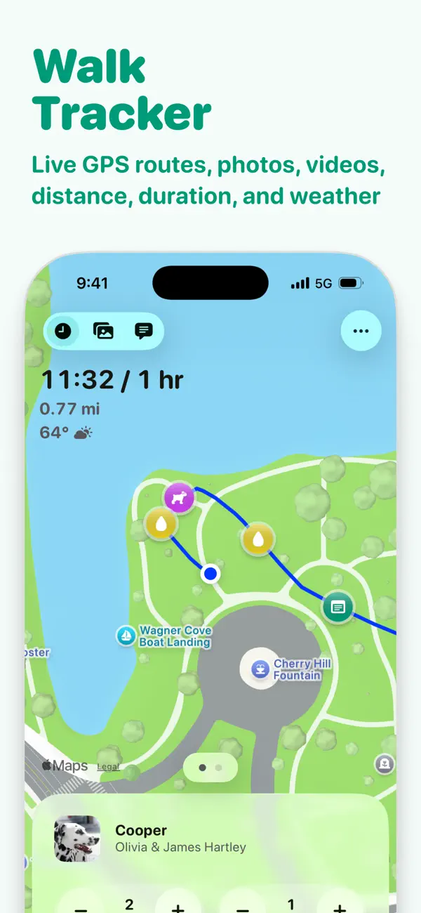 Screenshot #2 pour Walkies: Pet Sitting & Walking