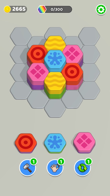 Hexa Stack Sort - Color Merge