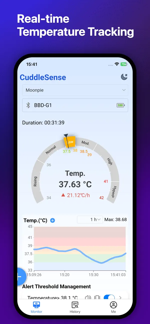 Screenshot #1 pour CuddleSense