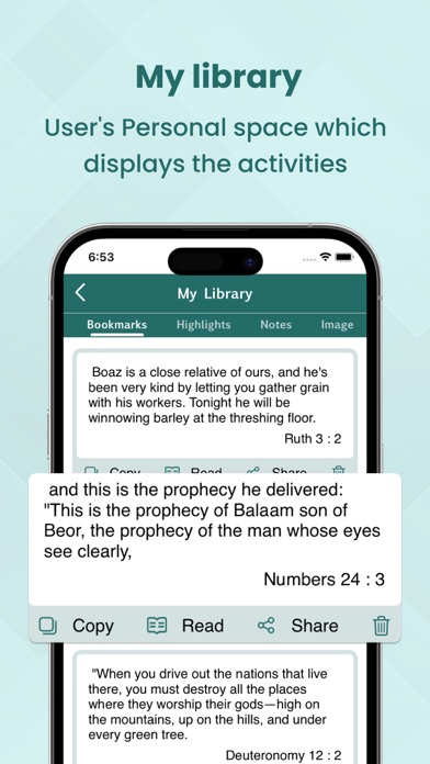 The Living Bible Screenshot