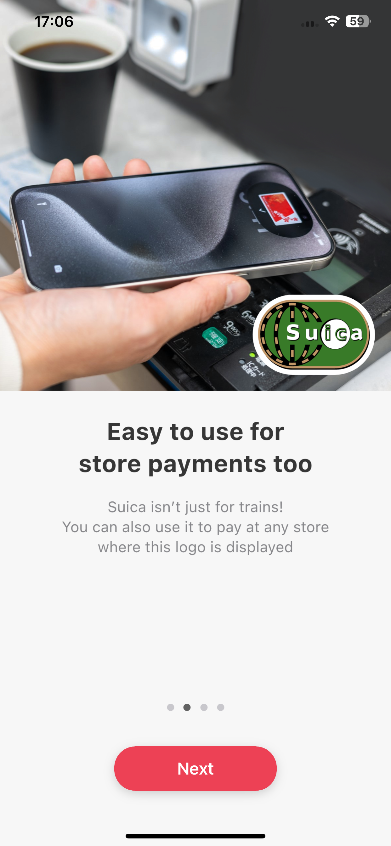 Welcome Suica Mobile screenshot 8