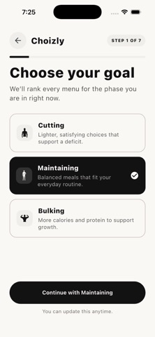 Choizly: Menu Scanner Screenshot 3 of 8