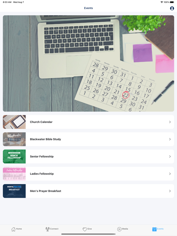 HPBC Clovis iPad screenshot 5 - Lifestyle app