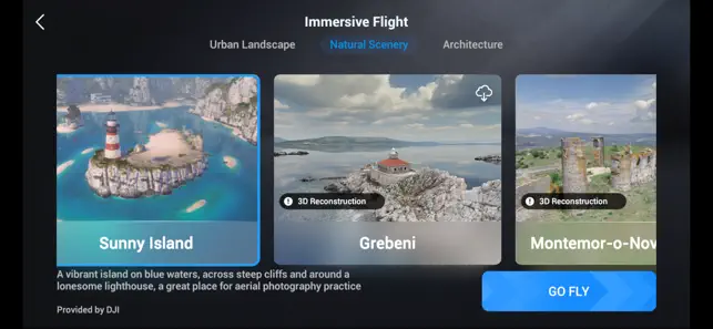 DJI Simulator iPhone screenshot 2