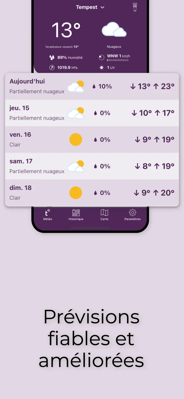 Screenshot #2 pour Tempest Weather