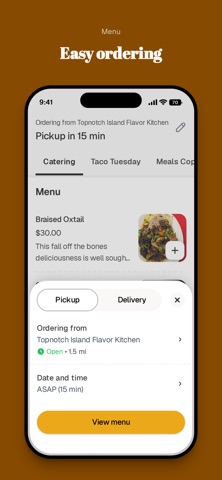 Topnotch Island Flavor Kitchen iPhone screenshot